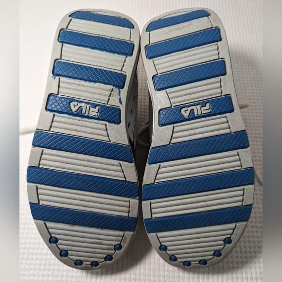 Fila Fit Walk-N-Sculpt Athletic Shoes, Blue/White, Size 7-1/2M - Picture 8 of 11
